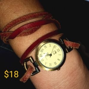 Used vintage wrap watch